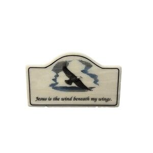 Decorative Marble Stand “Jesus Is The Wind Beneath My Wings”‎